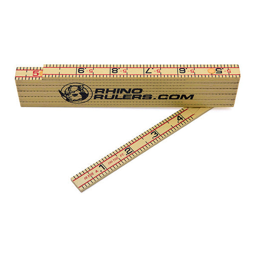 Rhino Rulers 55125 EngineerÕs 6' Folding Ruler - Image 1