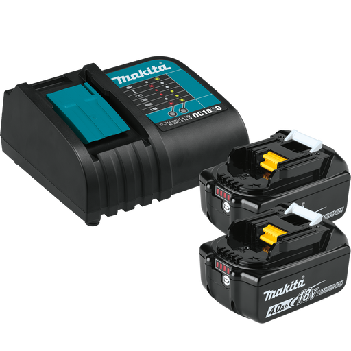 Makita BL1840BSC2 18V LXT Two Battery and Charger Starter Pack - Image 1