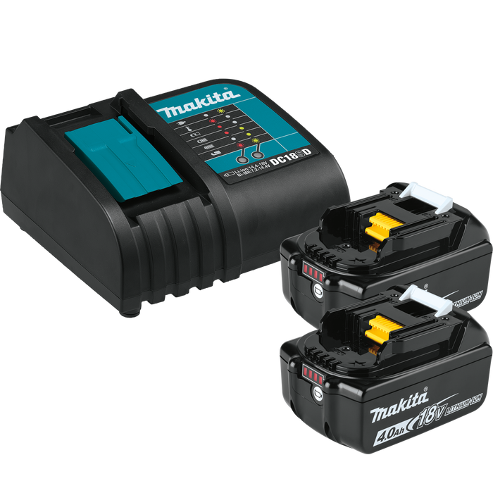 Makita BL1840BSC2 18V LXT Two Battery and Charger Starter Pack - Image 1