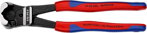 Knipex 61 02 200 8" High Leverage Bolt End Cutting Nippers - Image 1