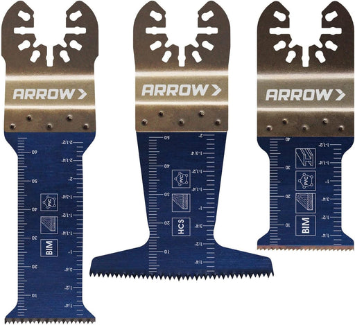 Arrow OSC101VP-3 Multi-Material Variety Blade 3-Pack - Image 1