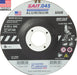 United Abrasives - Sait 22345 4-1/2" x 0.045" Aluminum Cutting Wheel - Image 1