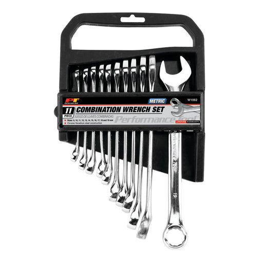 Performance Tool W1062 11 Piece Metric Combination Wrench Set - Image 1