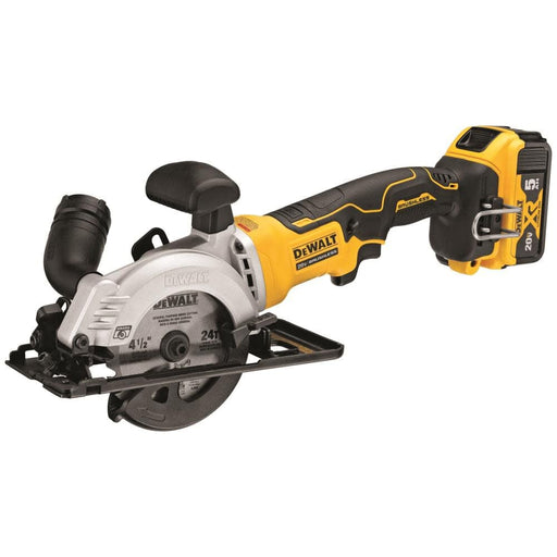 DeWalt DCS571P1 ATOMIC 20V MAX Brushless 4-1/2" Cordless Circular Saw Kit - Image 2