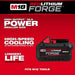 Milwaukee 48-11-1881 M18 REDLITHIUM FORGE XC8.0 Battery - Image 2