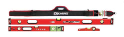 Kapro 985-48-PRO 4-Piece Pro Contractors Level Set - Image 1