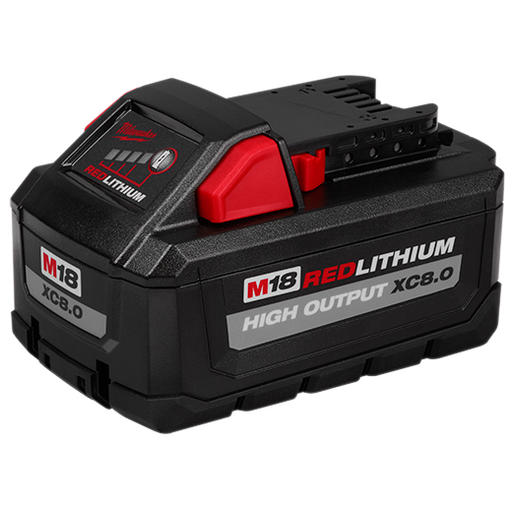 Milwaukee M18 REDLITHIUM High Output HD12.0 Battery Pack and Multi-Voltage  Charger, Model# 48-59-1200