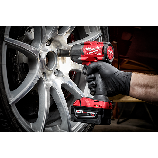18V Brushless Cordless 4-Mode 1/2 in. Mid-Torque Impact Wrench with  Friction Ring (Tool Only)