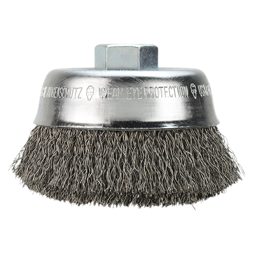 3 in. Crimped Wire Cup Brush