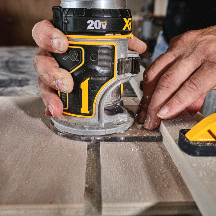 DeWalt DCW600B 20V Max Cordless Compact Router (Tool Only) — Coastal Tool